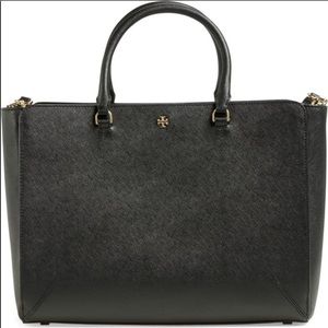 Black Tory Burch tote bag